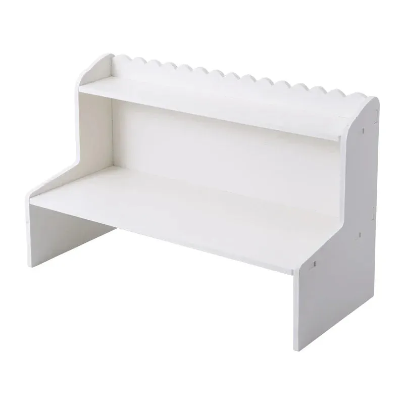 SINOTAO  -  Desktop Storage Rack Ins Student Dormitory Cosmetic Elevated Stationery Box Office Organizer File Tray Desk Accessories