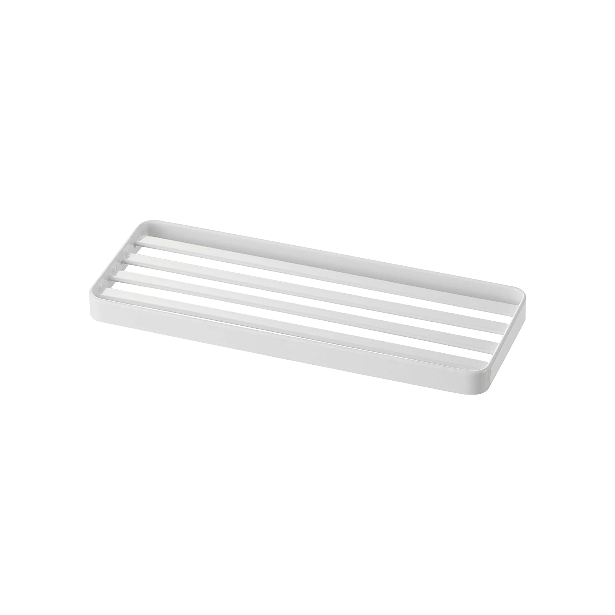 Slotted Bathroom Tray - Steel