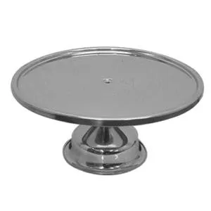 Stainless Steel Polished Metal Bakery Pie Cake Wedding Display Stand Server Base