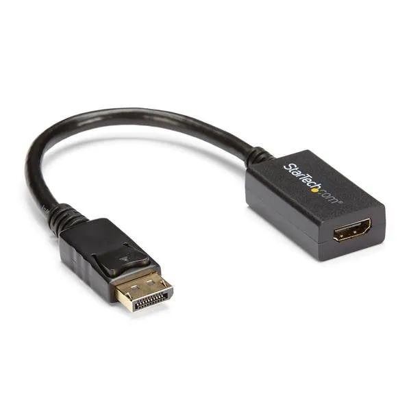 Startech.Com Displayport To Hdmi Adapter - 1920X1200 - Hdmi Video Converter - Latching Dp Connector - Monitor To Hdmi Ad