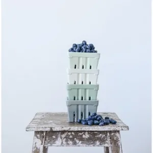 Stoneware Berry Baskets