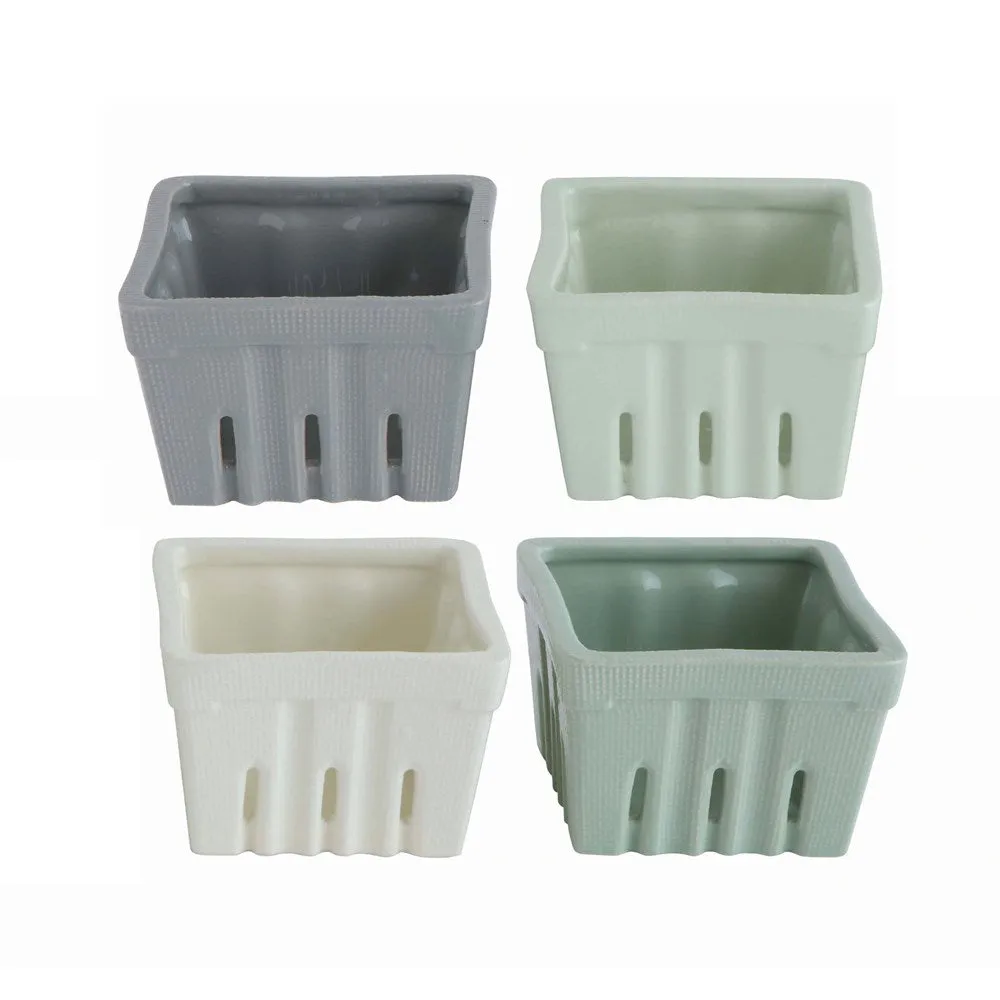Stoneware Berry Baskets