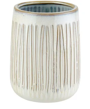 Tall Cream Vase