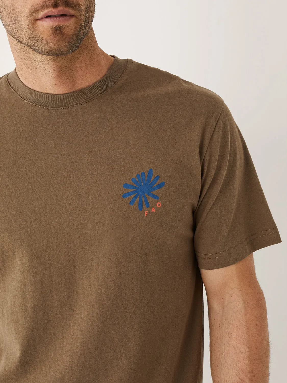 The Coastal Relaxed T-Shirt in Umber
