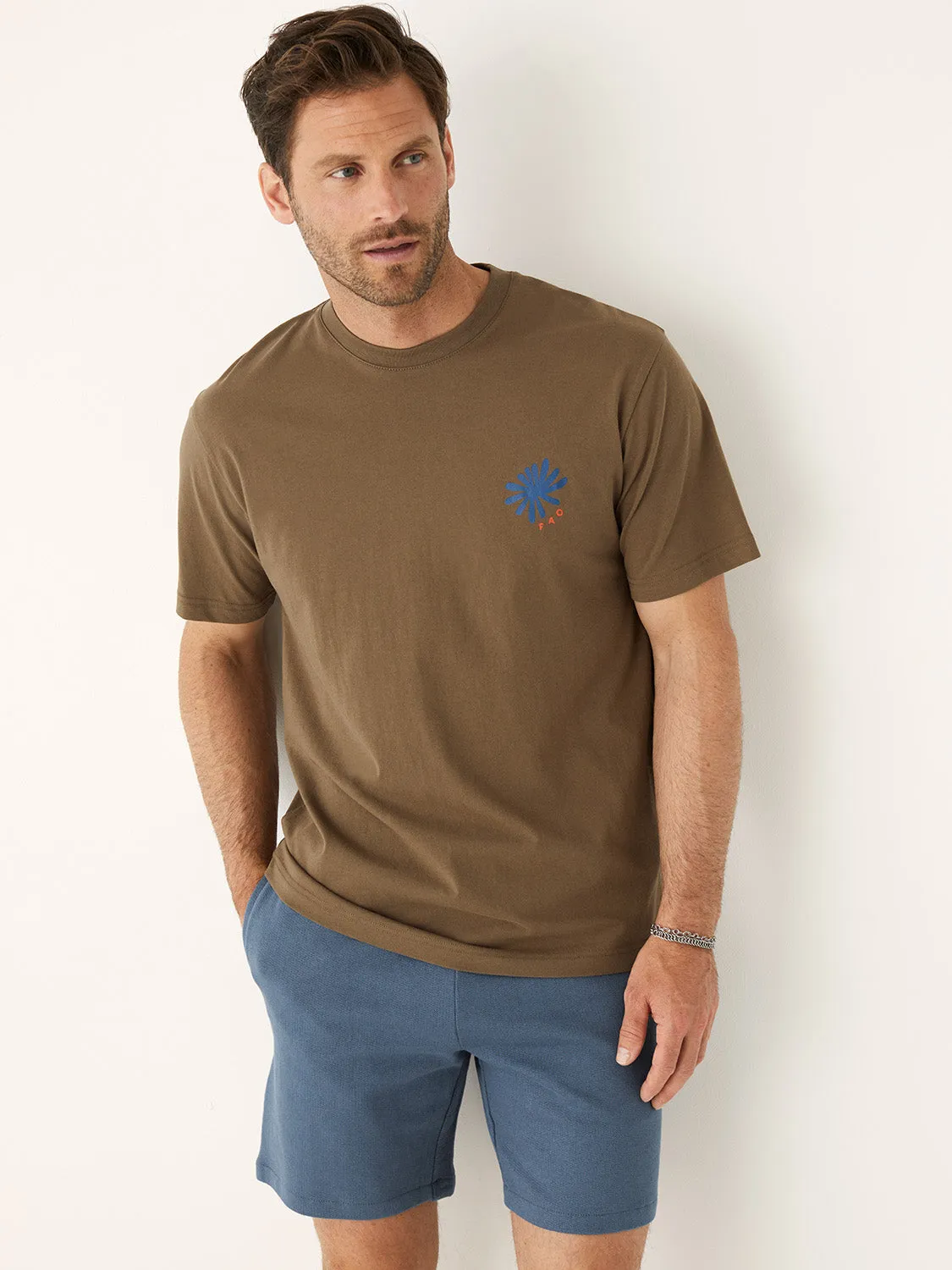 The Coastal Relaxed T-Shirt in Umber