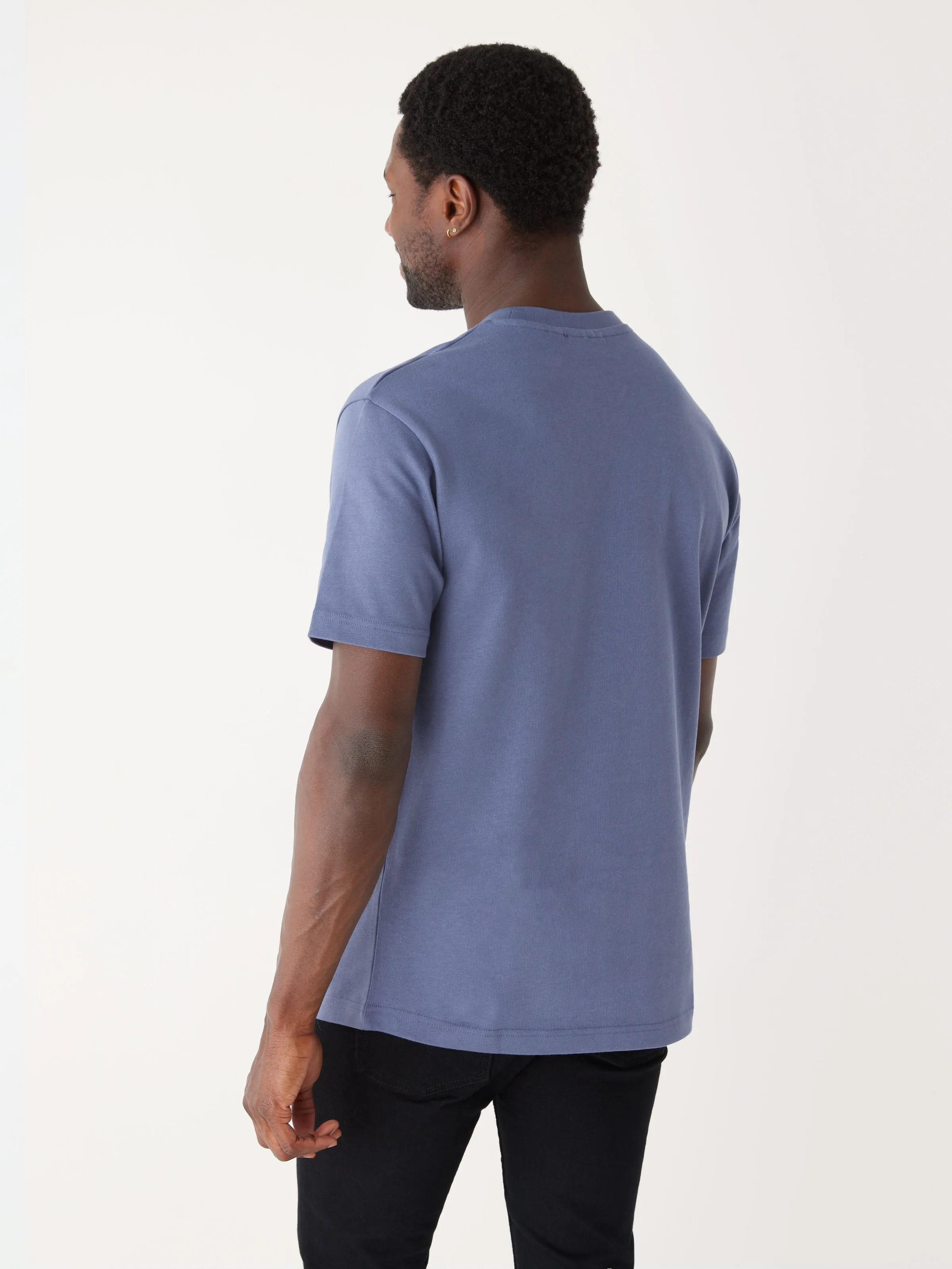 The Logo Relaxed T-Shirt in Nightshadow Blue