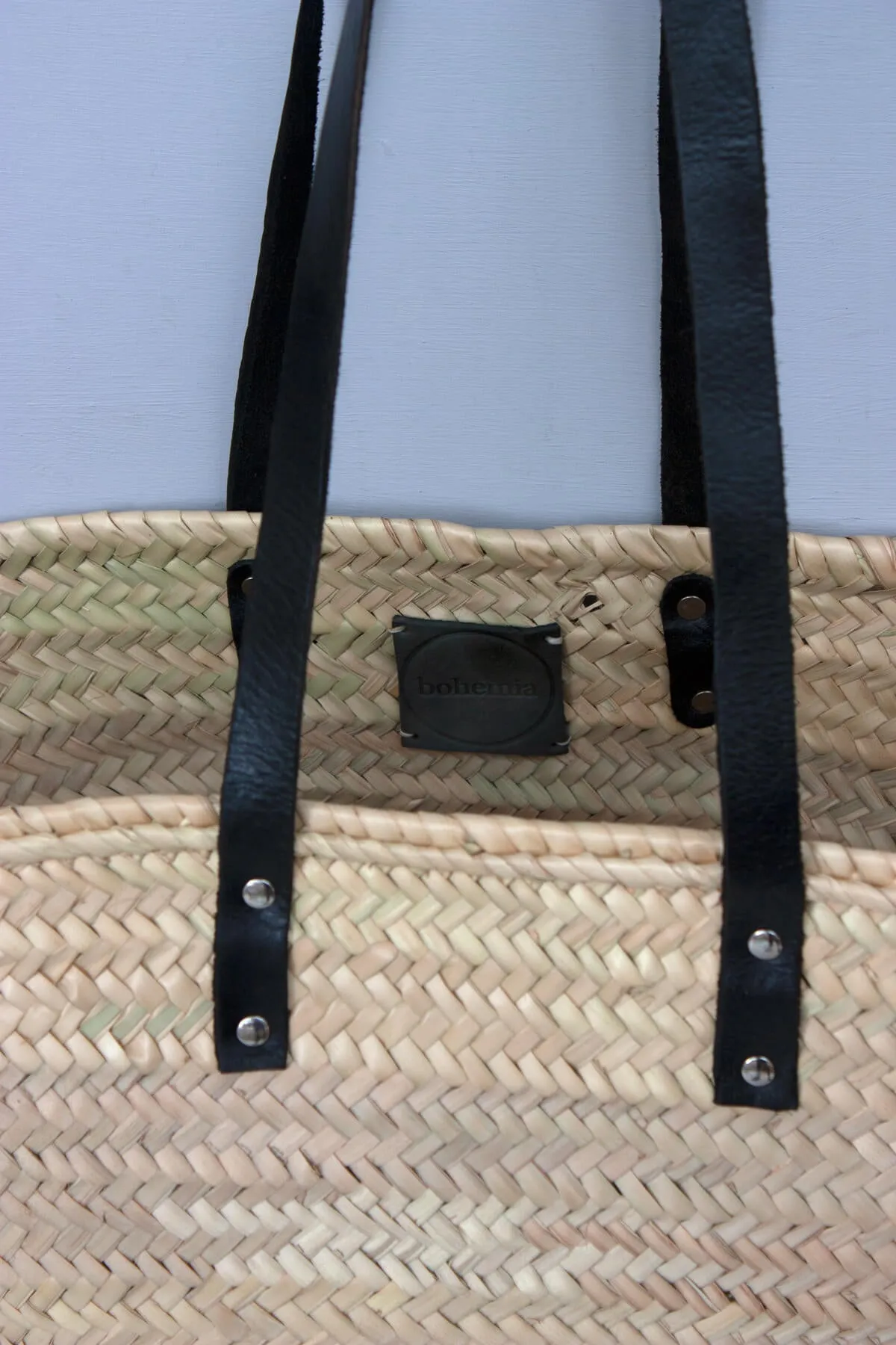 Valencia Shopper Basket, Black