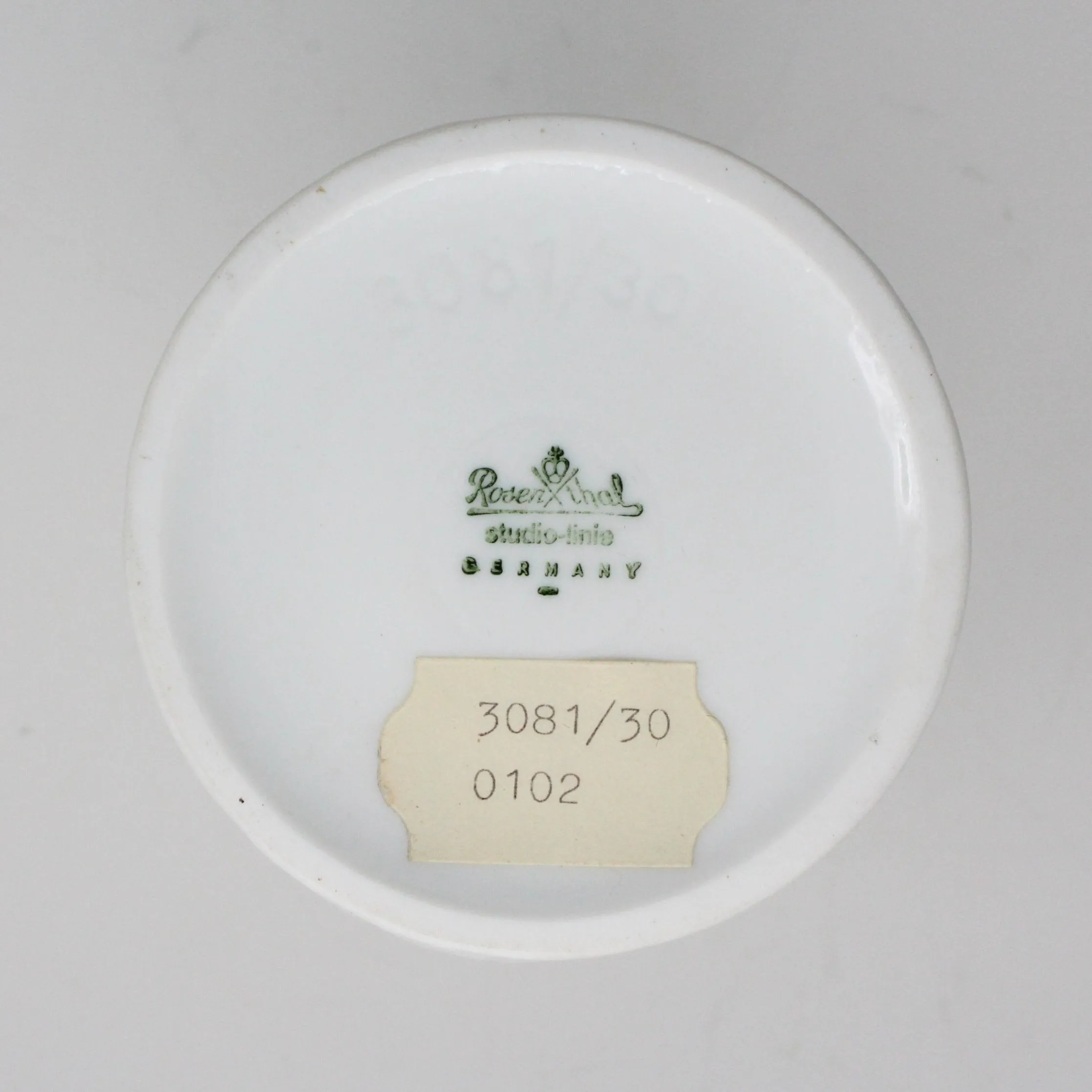 Vase, Rosenthal Studio Line, MCM, Bisque, RARE, Vintage Germany