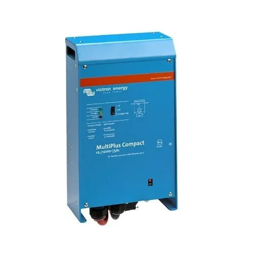 VICTRON MULTIPLUS COMPACT INVERTER/CHARGER 12/1200/50A - 16A TRANSFER SWITCH