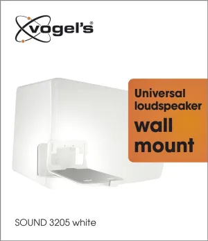 Vogels SOUND 3205 Universal White Speaker Wall Mount (Single)