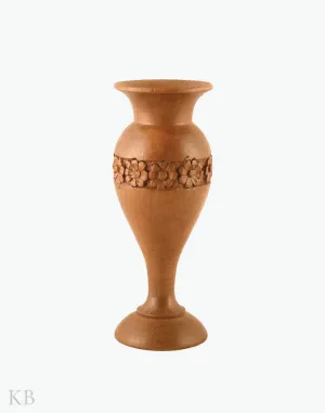 Walnut Wood Flower Pot