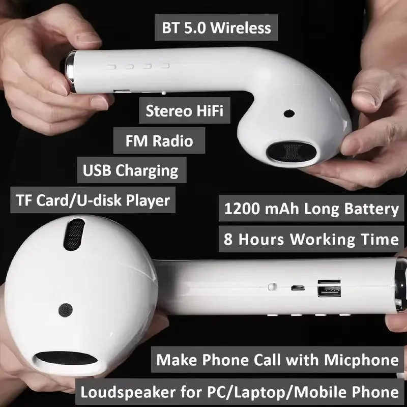 Wireless Oversized Big Headphone Speaker Second Generation