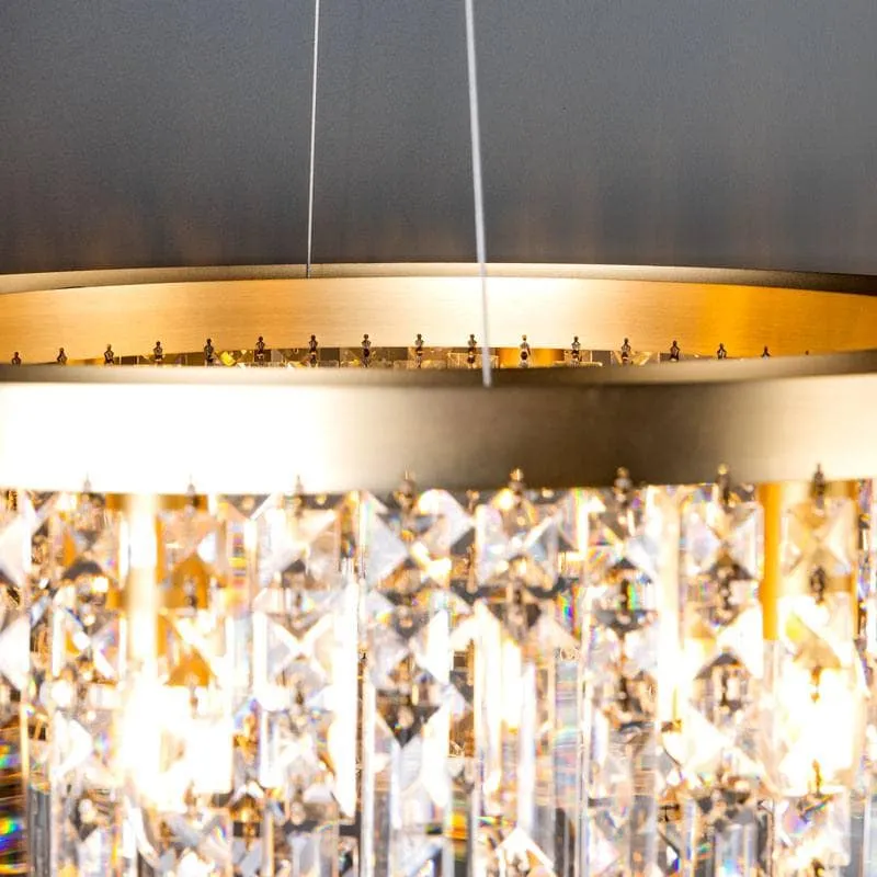 Wisconsin Round 8 Light Pendant Gold Ceiling Light